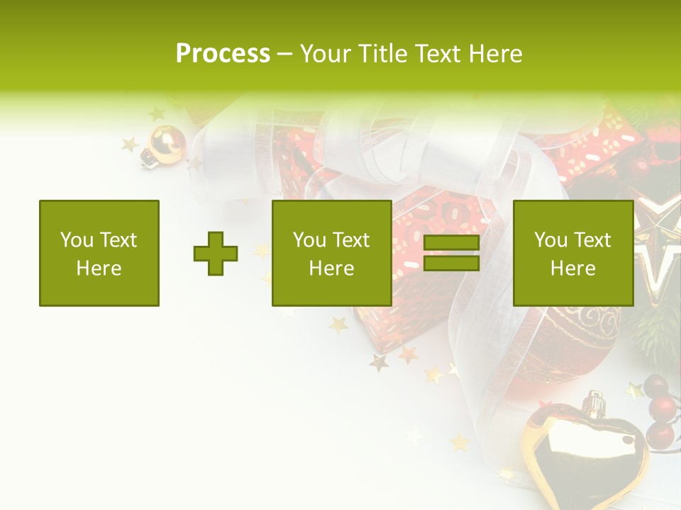 Card New Year Card Christmas PowerPoint Template