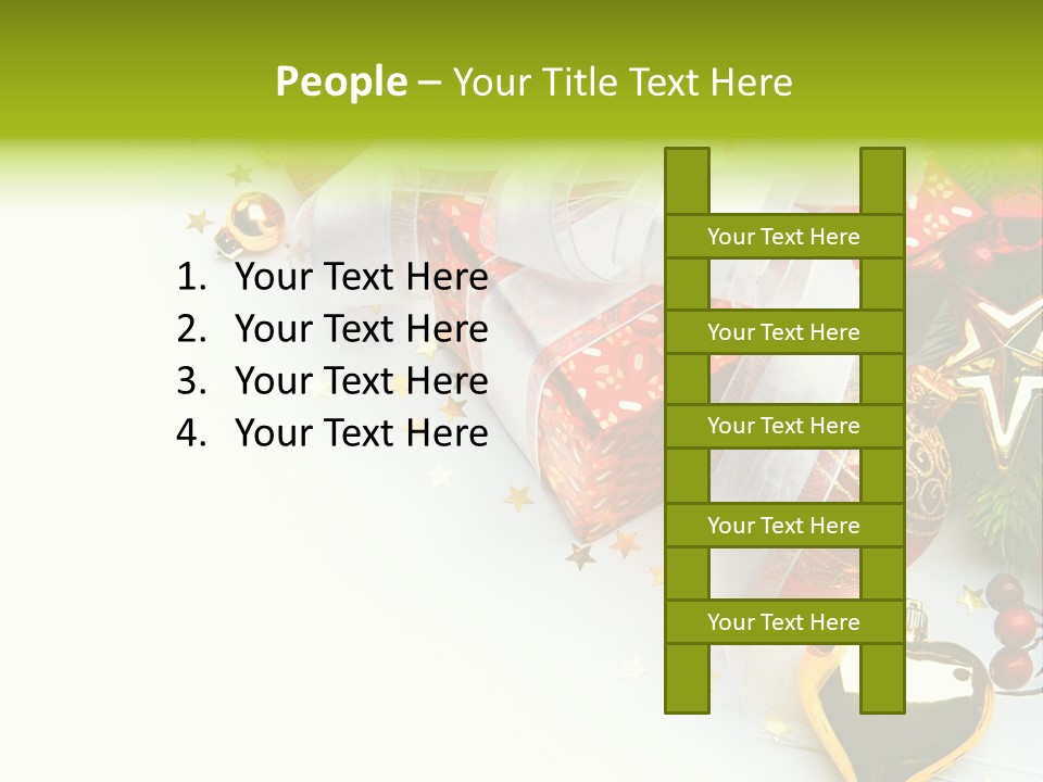 Card New Year Card Christmas PowerPoint Template