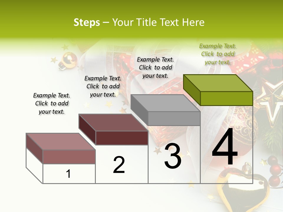 Card New Year Card Christmas PowerPoint Template