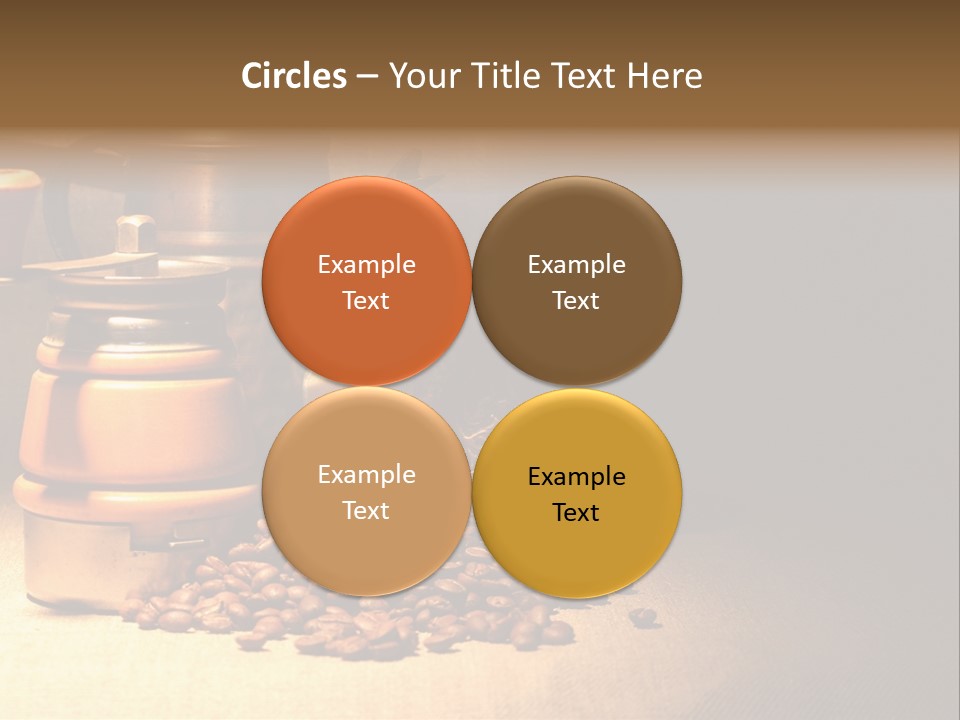 Coffee Pot Cooking Coffeepot PowerPoint Template