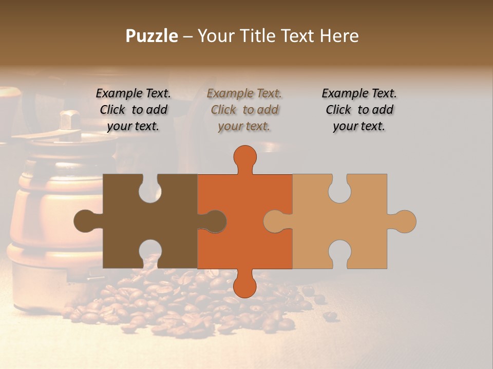 Coffee Pot Cooking Coffeepot PowerPoint Template