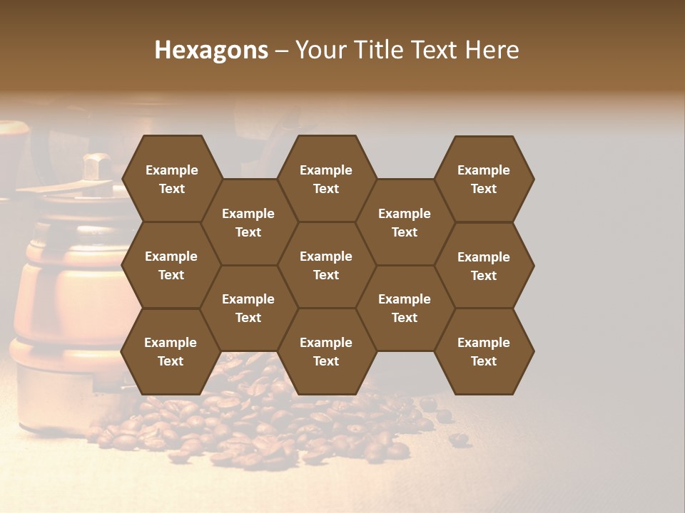 Coffee Pot Cooking Coffeepot PowerPoint Template