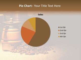 Coffee Pot Cooking Coffeepot PowerPoint Template
