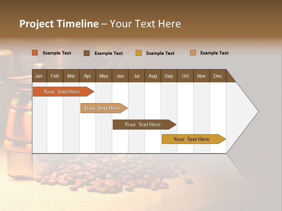 Coffee Pot Cooking Coffeepot PowerPoint Template