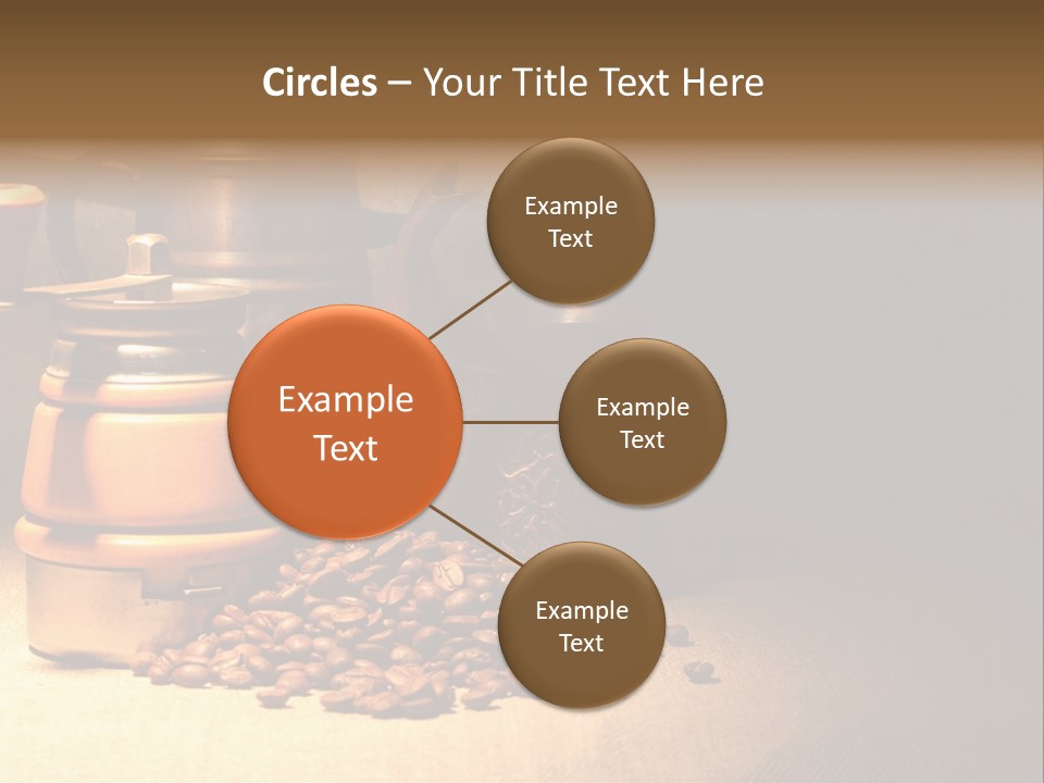 Coffee Pot Cooking Coffeepot PowerPoint Template