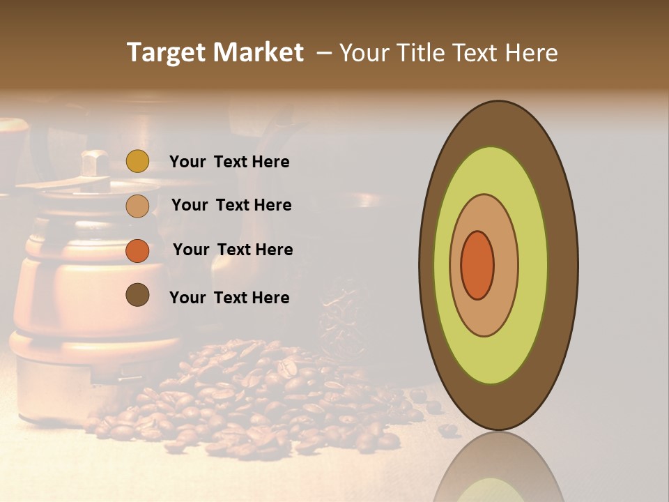 Coffee Pot Cooking Coffeepot PowerPoint Template