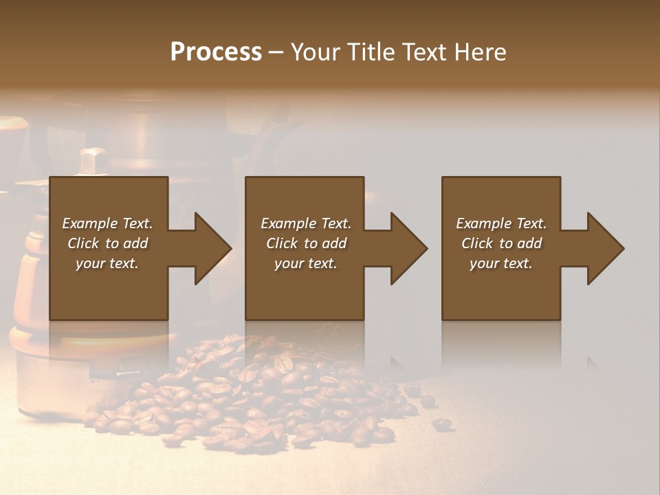 Coffee Pot Cooking Coffeepot PowerPoint Template