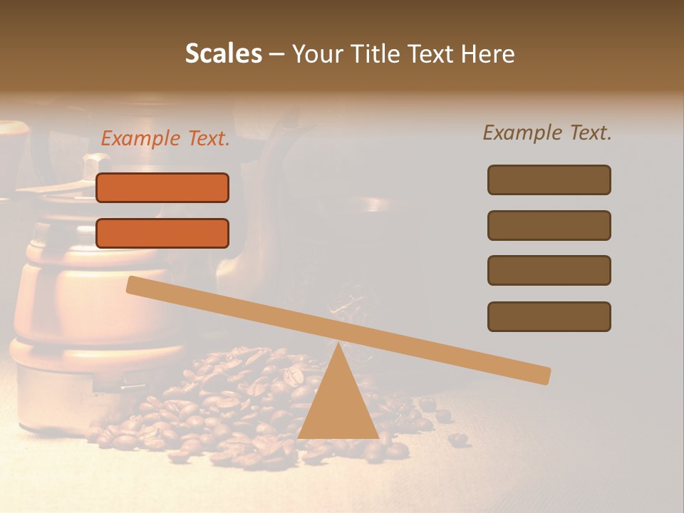 Coffee Pot Cooking Coffeepot PowerPoint Template