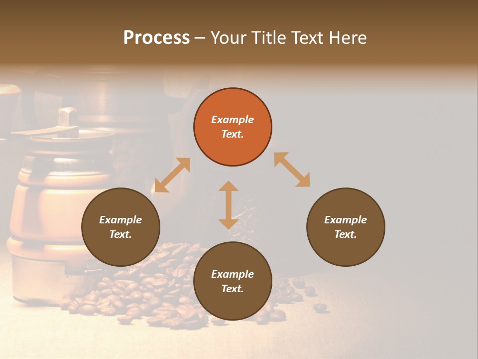 Coffee Pot Cooking Coffeepot PowerPoint Template