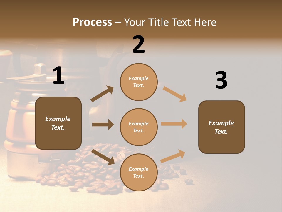 Coffee Pot Cooking Coffeepot PowerPoint Template