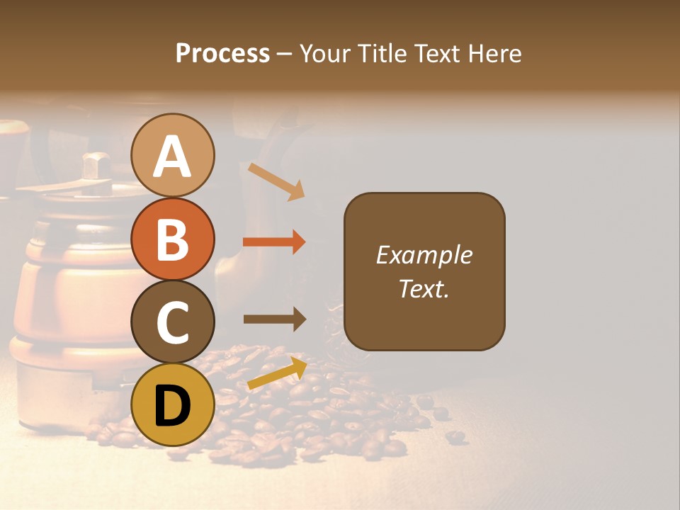 Coffee Pot Cooking Coffeepot PowerPoint Template