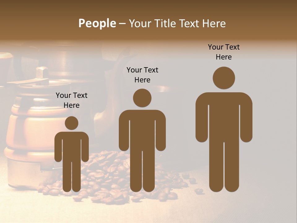 Coffee Pot Cooking Coffeepot PowerPoint Template