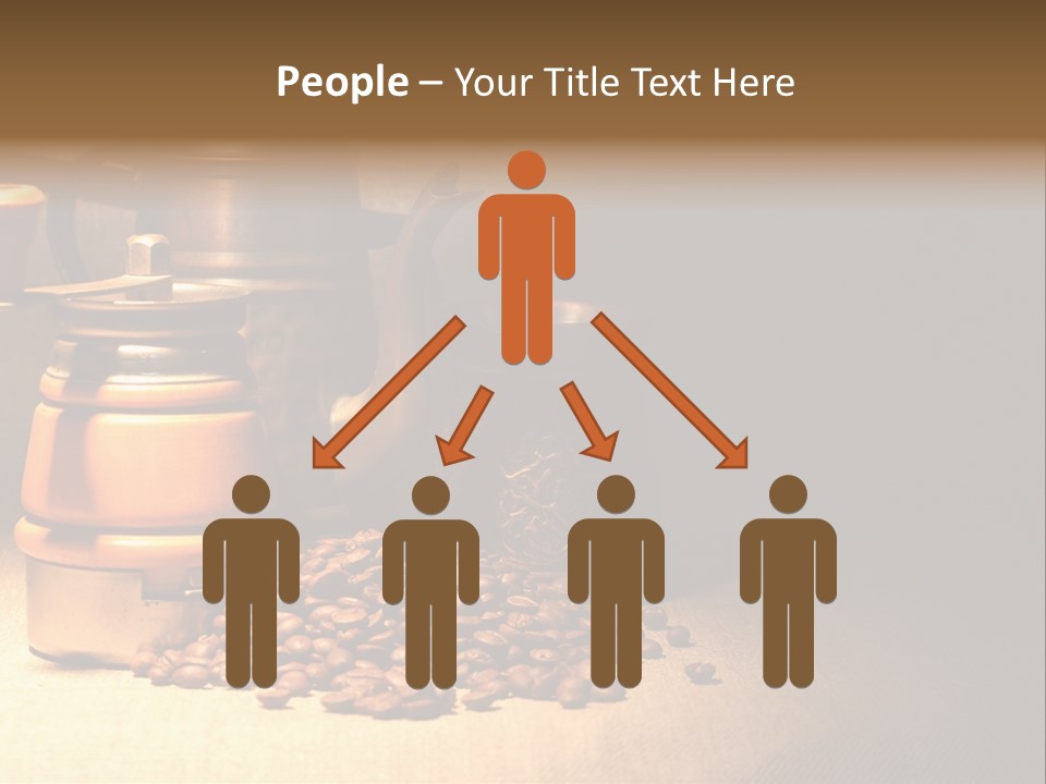 Coffee Pot Cooking Coffeepot PowerPoint Template