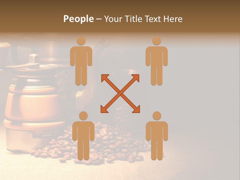 Coffee Pot Cooking Coffeepot PowerPoint Template