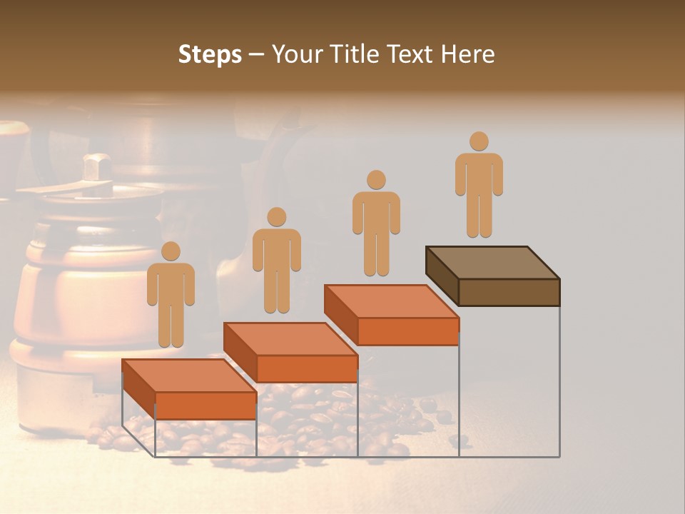 Coffee Pot Cooking Coffeepot PowerPoint Template