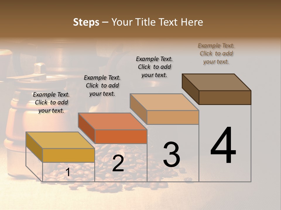 Coffee Pot Cooking Coffeepot PowerPoint Template