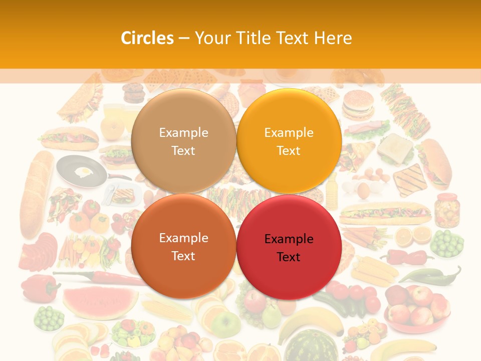 Oil Nutrition White PowerPoint Template