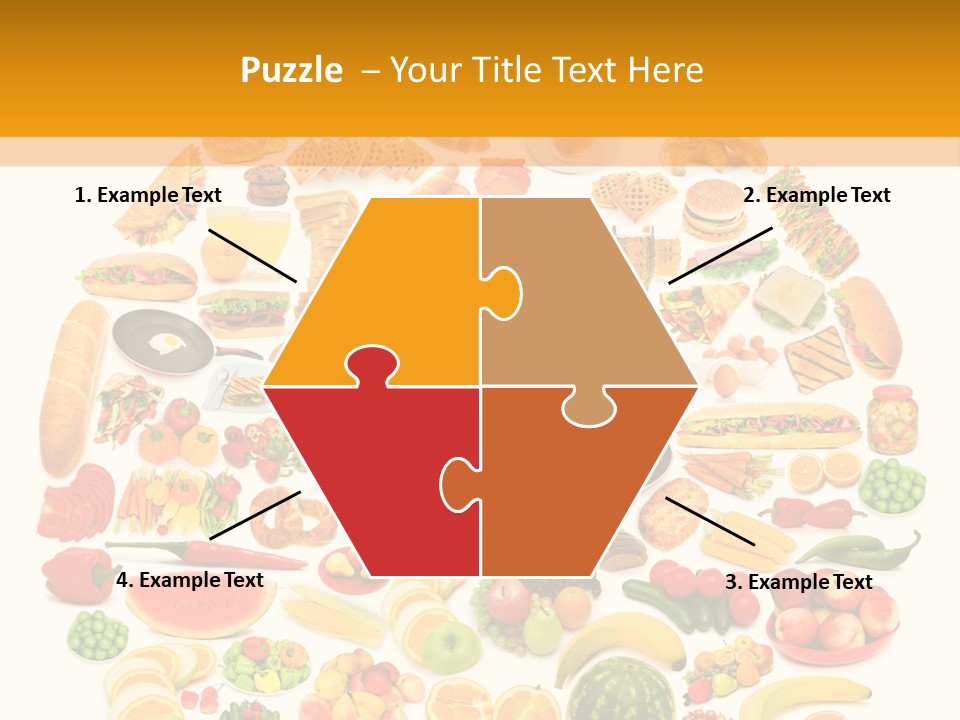 Oil Nutrition White PowerPoint Template