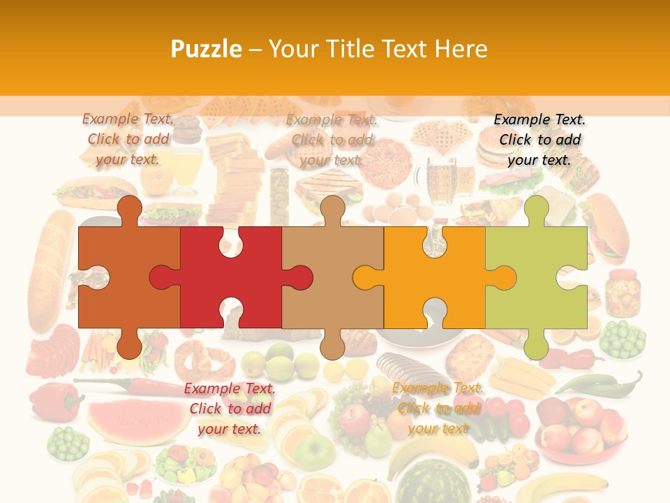 Oil Nutrition White PowerPoint Template