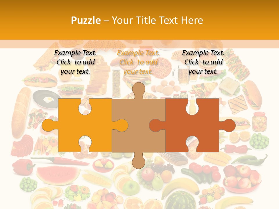 Oil Nutrition White PowerPoint Template