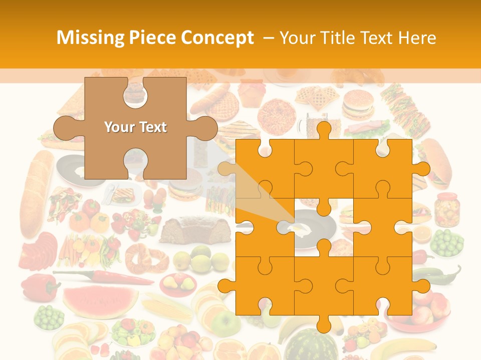 Oil Nutrition White PowerPoint Template