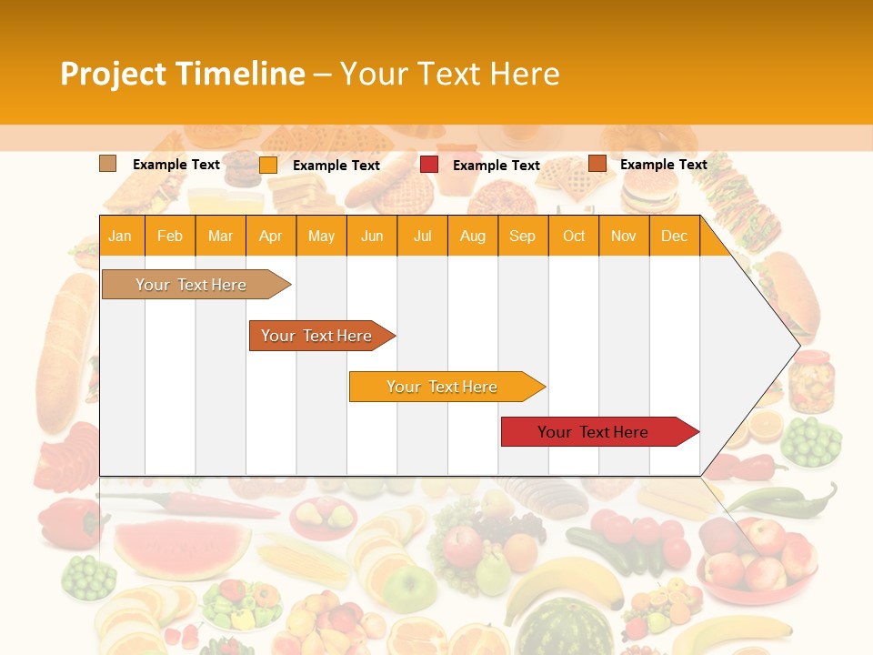 Oil Nutrition White PowerPoint Template