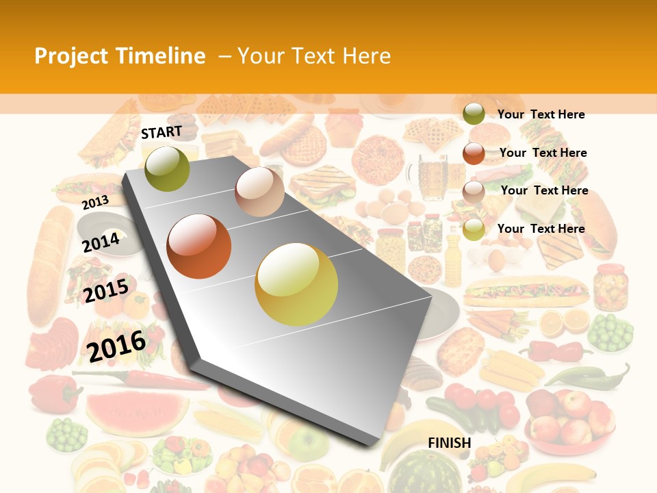 Oil Nutrition White PowerPoint Template