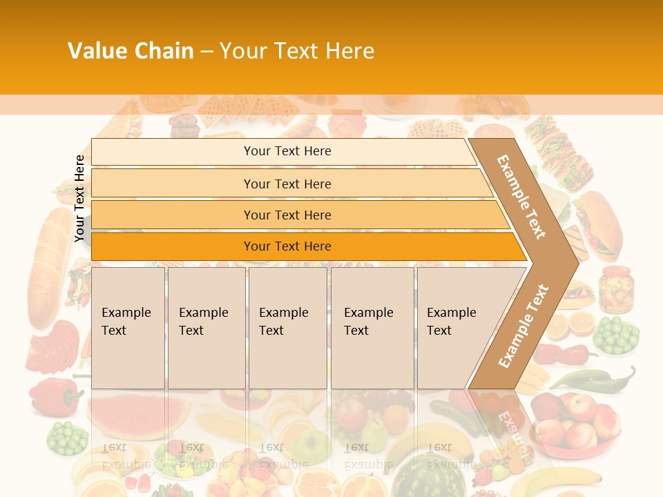 Oil Nutrition White PowerPoint Template
