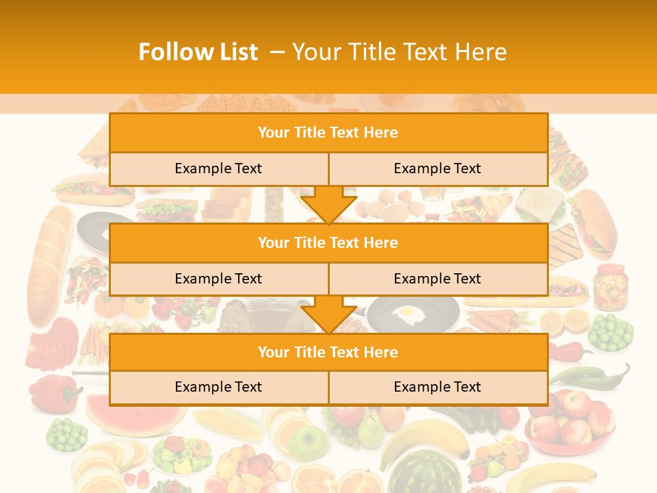 Oil Nutrition White PowerPoint Template