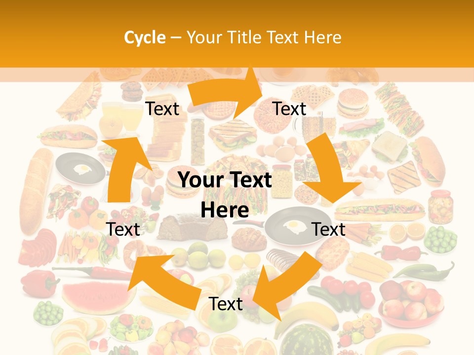 Oil Nutrition White PowerPoint Template