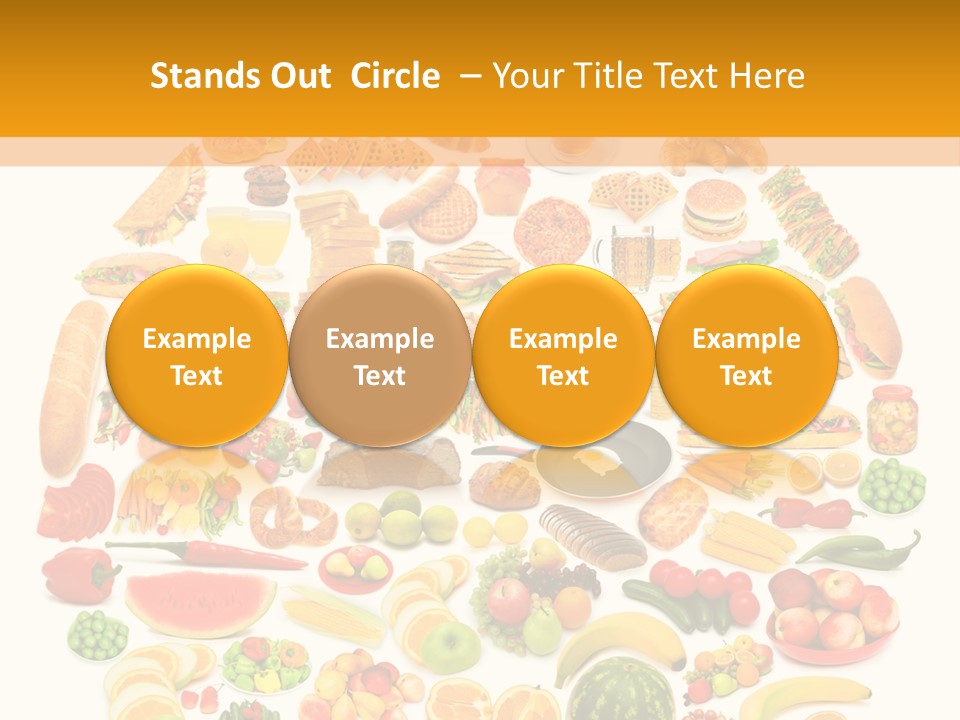 Oil Nutrition White PowerPoint Template