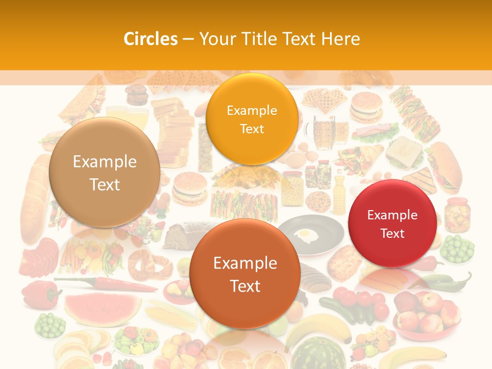 Oil Nutrition White PowerPoint Template