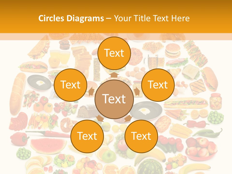 Oil Nutrition White PowerPoint Template