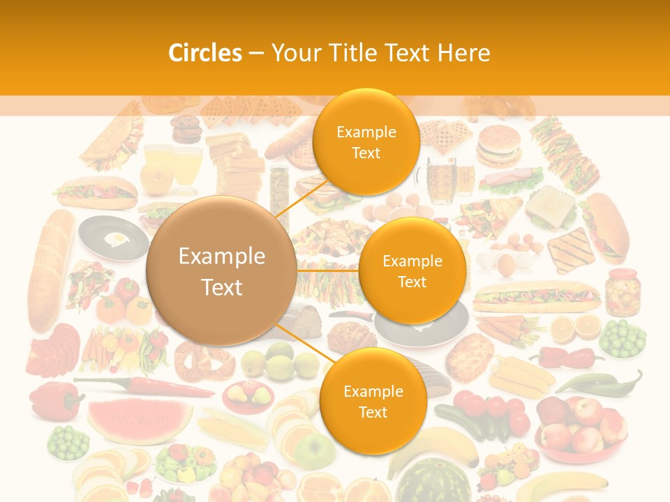 Oil Nutrition White PowerPoint Template