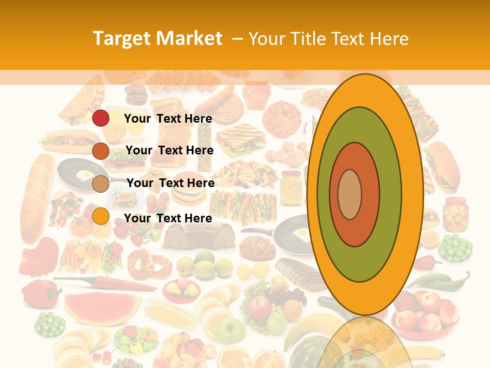 Oil Nutrition White PowerPoint Template