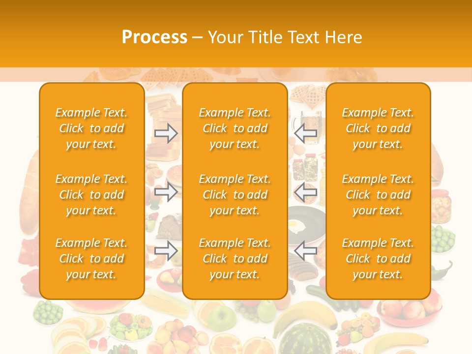 Oil Nutrition White PowerPoint Template