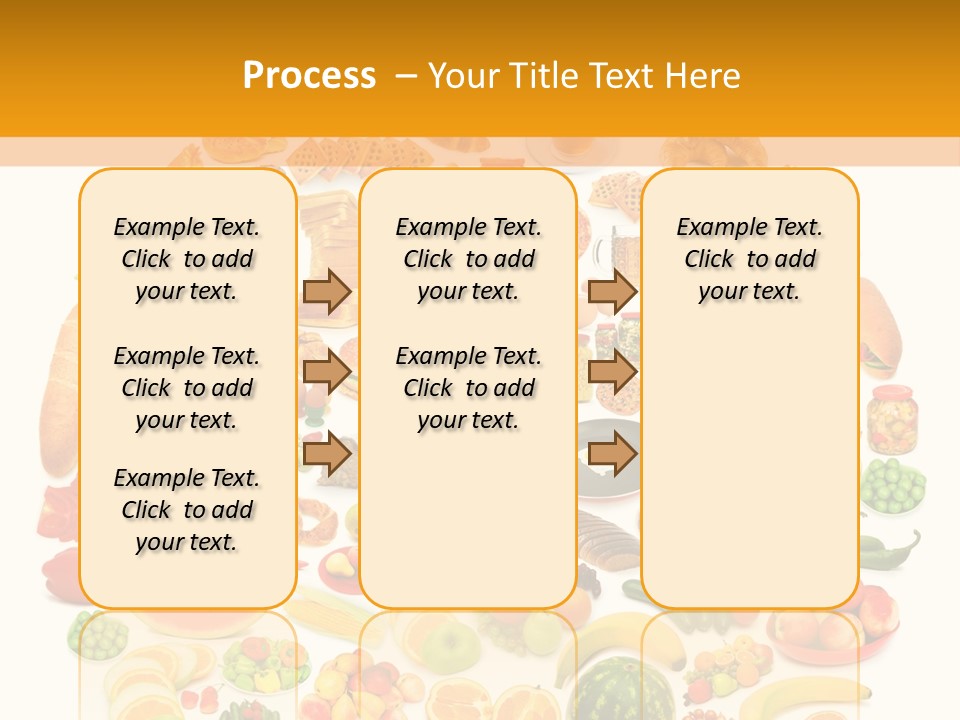 Oil Nutrition White PowerPoint Template