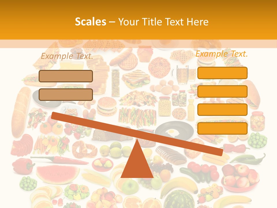 Oil Nutrition White PowerPoint Template