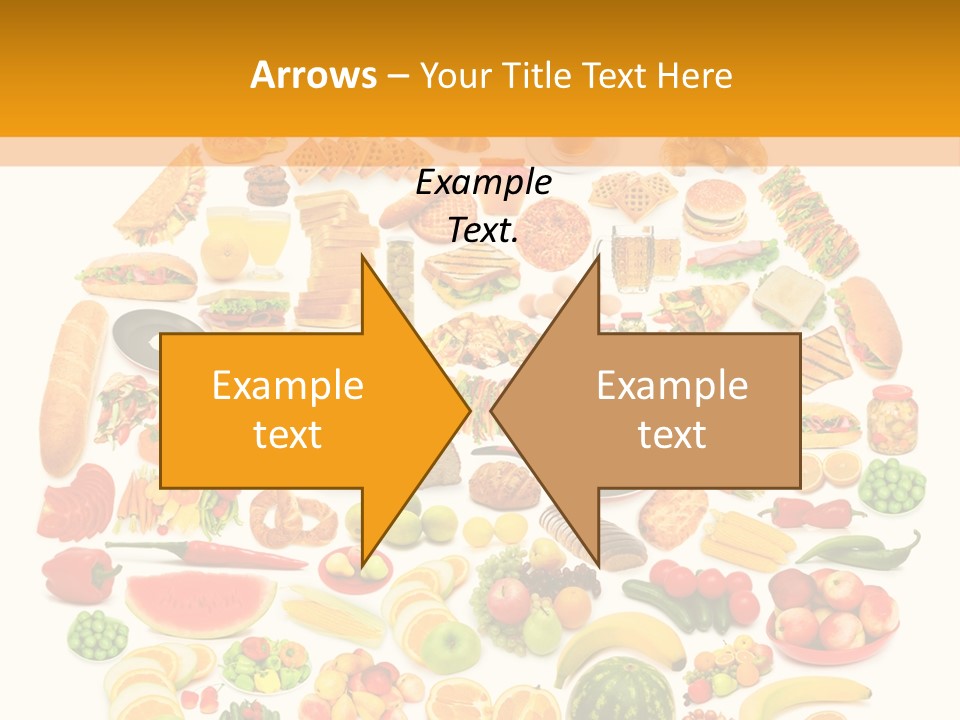 Oil Nutrition White PowerPoint Template