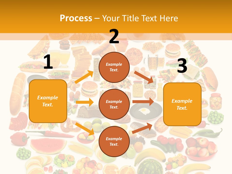 Oil Nutrition White PowerPoint Template