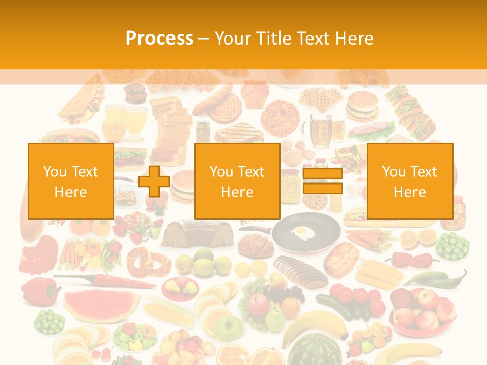 Oil Nutrition White PowerPoint Template