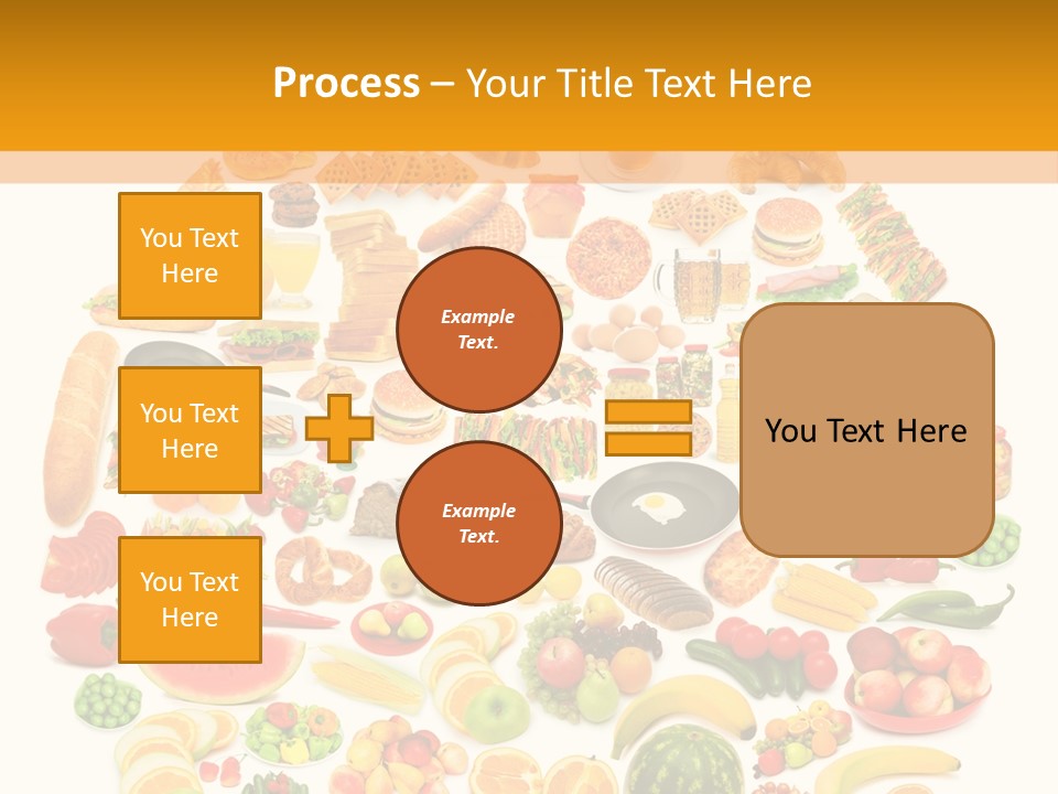 Oil Nutrition White PowerPoint Template