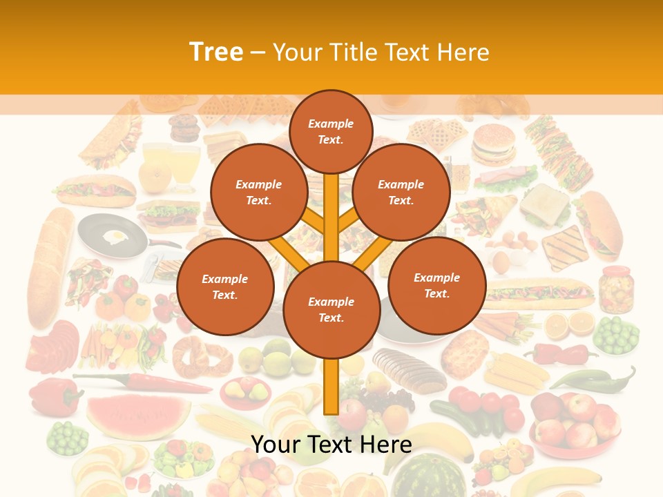 Oil Nutrition White PowerPoint Template