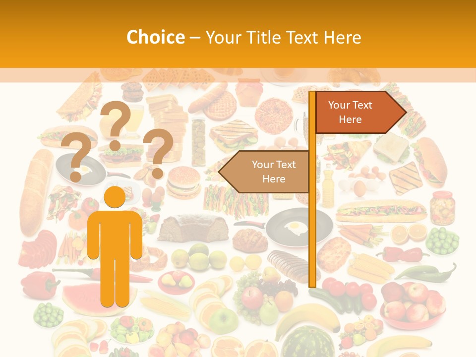 Oil Nutrition White PowerPoint Template