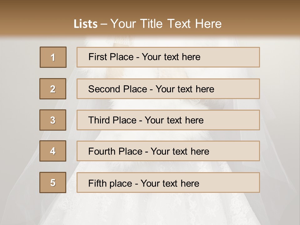 Studio Gown Nice PowerPoint Template