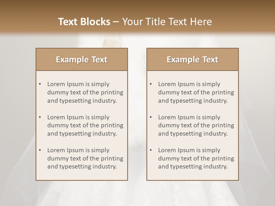 Studio Gown Nice PowerPoint Template