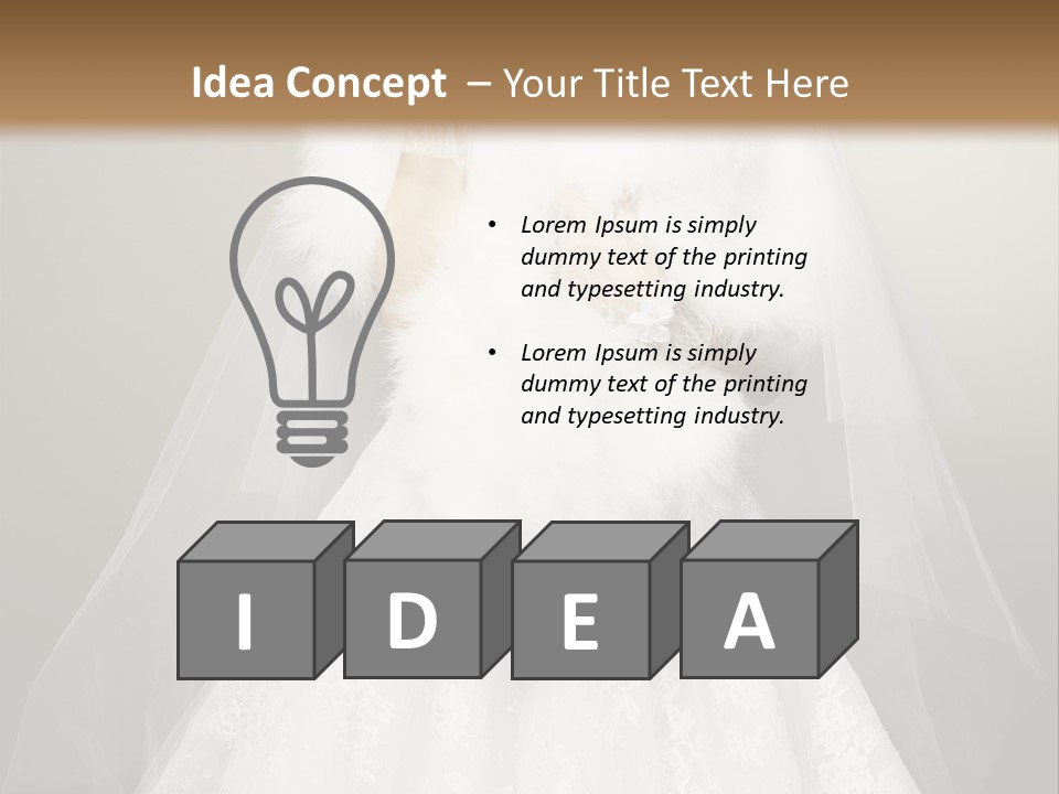 Studio Gown Nice PowerPoint Template