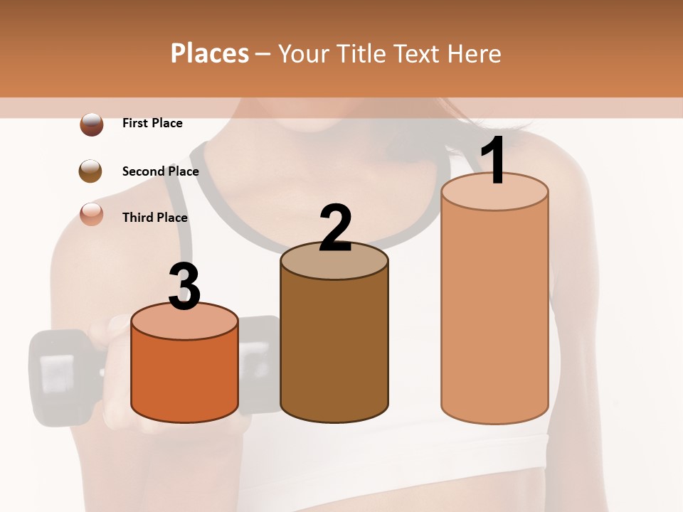 Smile Power Figure PowerPoint Template