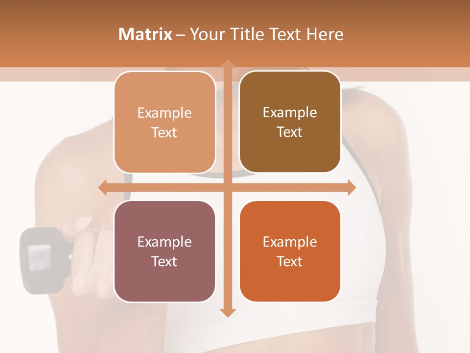 Smile Power Figure PowerPoint Template