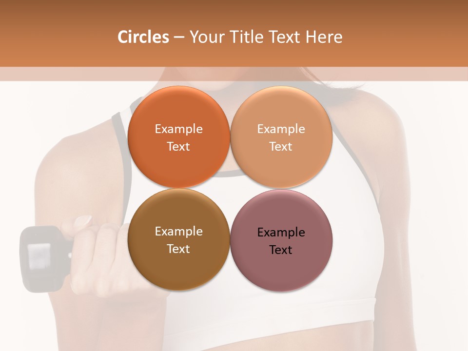 Smile Power Figure PowerPoint Template